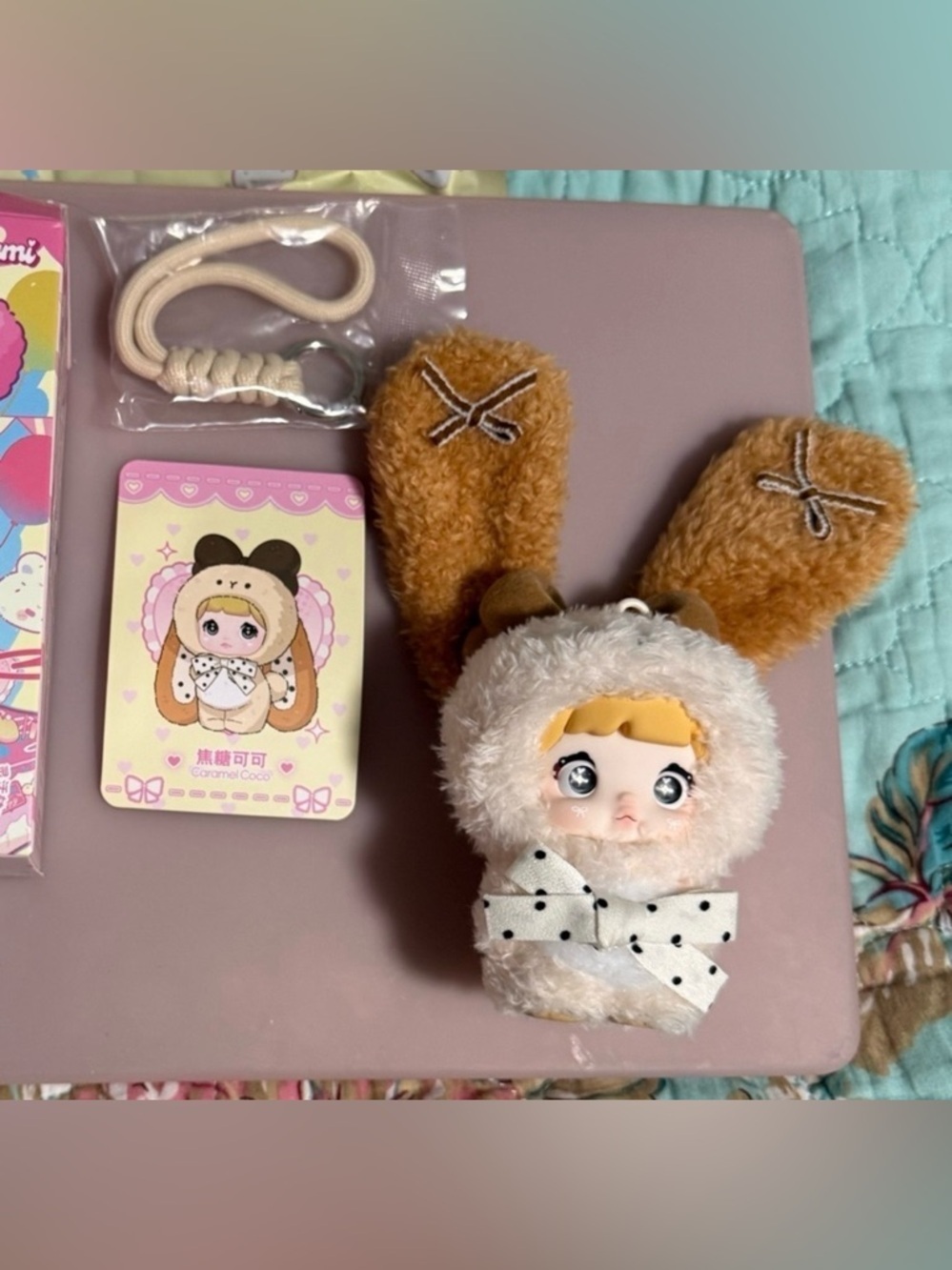 Nommi Confirmed โMousse Sweetโ Plush Toy with Brown Ears and moving eyes!